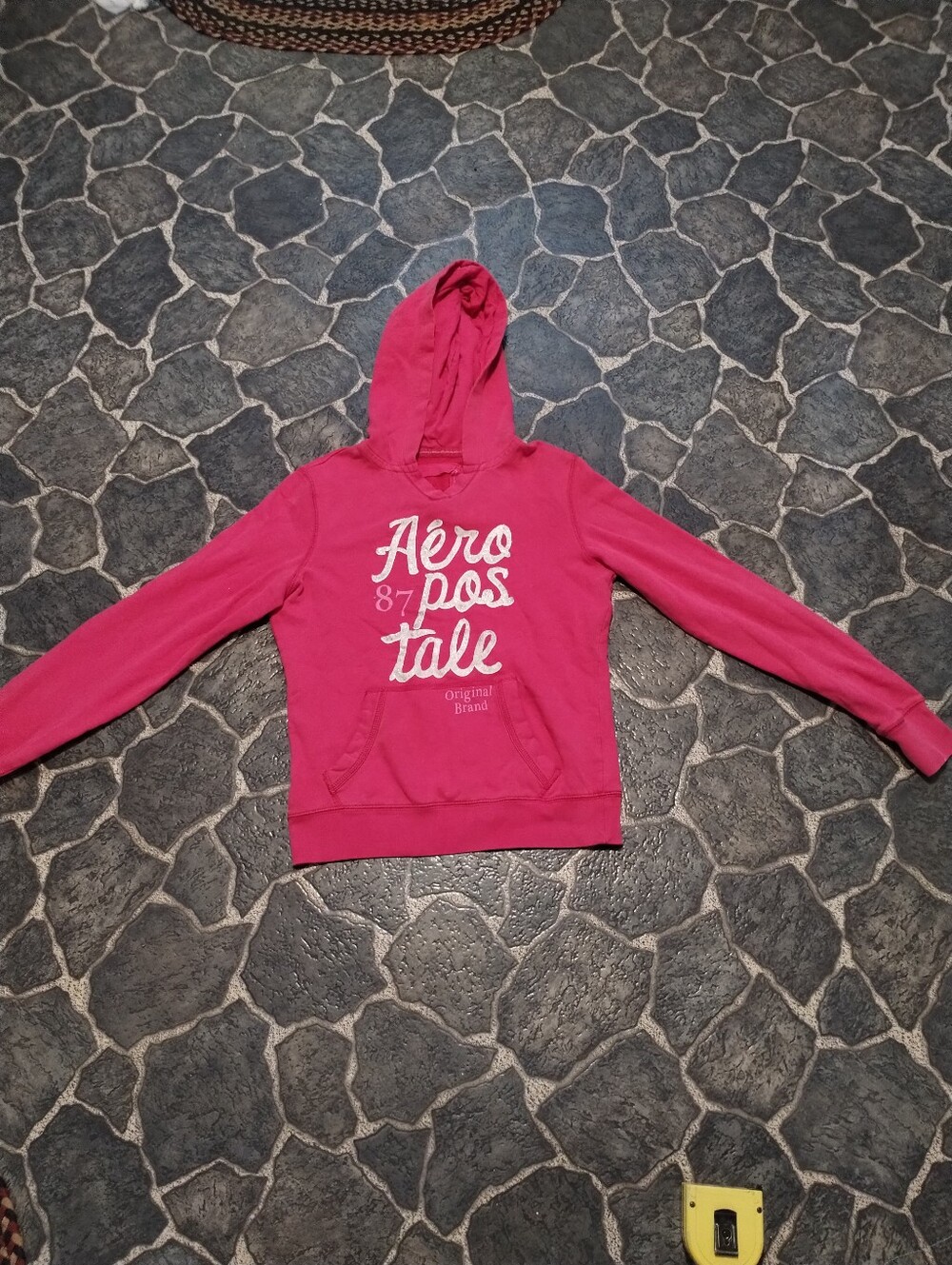 Aeropostale Women's pullover hoodie pink Size M VINTAGE Y2K